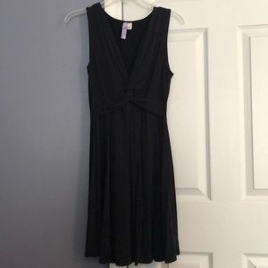 Women’s A-Line Dress with Cinched Waist Design